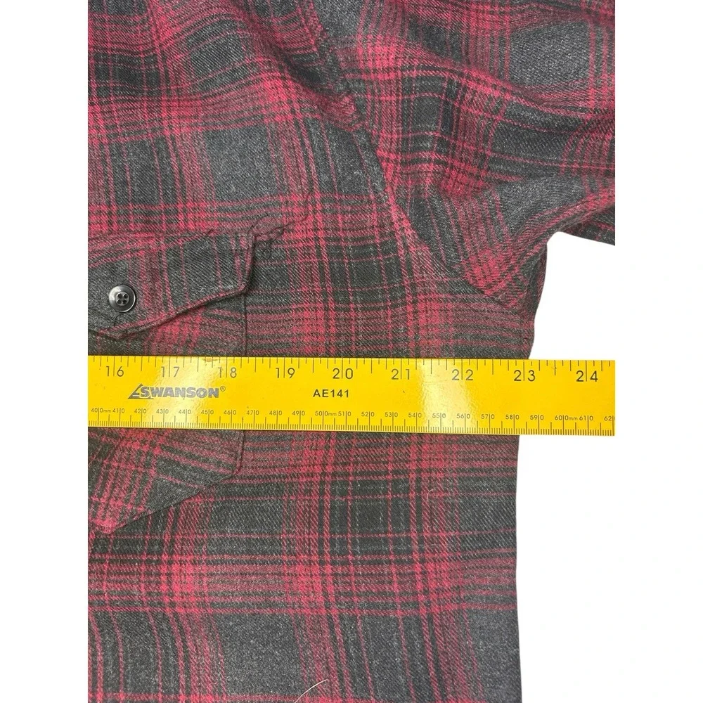 Men's Mission Ridge Plaid Flannel Button Down Shirt Men's Size XL